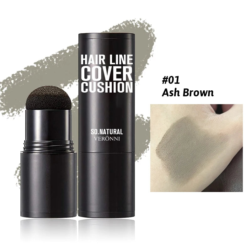 Instant Hairline Powder, Fast Covering Hair Root Concealer, Eyebrow and Beard Lines, and Long-lasting Wind and Sweat Resistant Quake 01