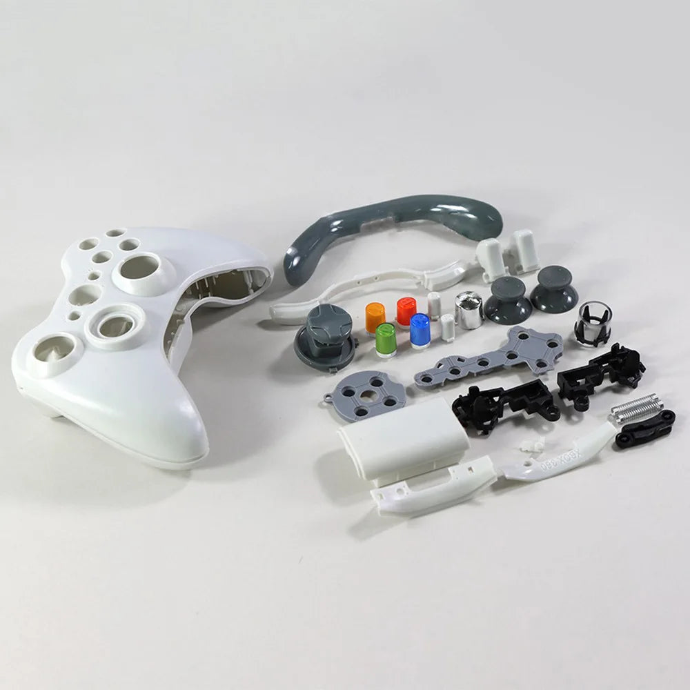 For Xbox 360 Wireless Controller Full Shell Cover Buttons Mod Replacement Quake