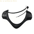 Car Interior Steering Wheel Control Button Trim, Left-Side Button Unit for 660CC 2009-2016 H8WE Quake piano black CN