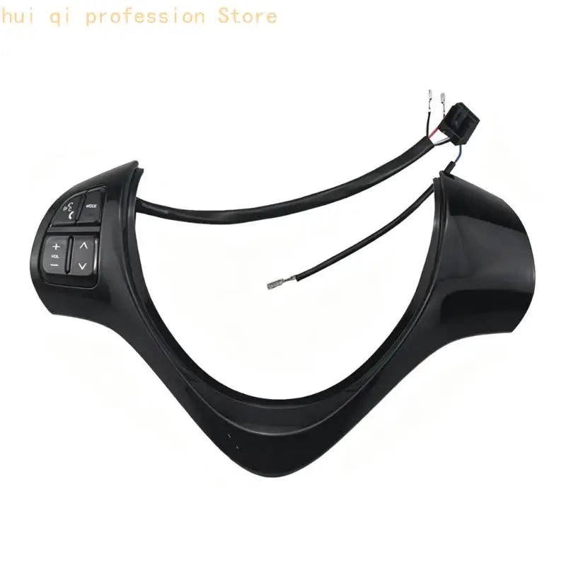 Car Interior Steering Wheel Control Button Trim, Left-Side Button Unit for 660CC 2009-2016 H8WE Quake piano black CN