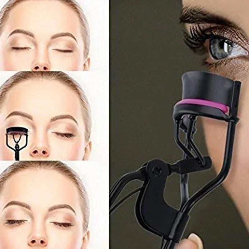 vvocci Women's Eye Tool Portable Eyelash Assistant Dual-color Curling Eyelash Curler False Eyelash Assistant Beauty Quake
