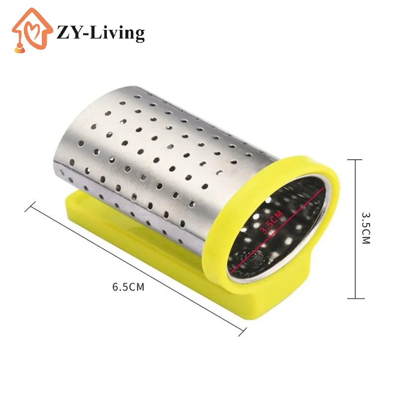 Tea Infusers Strainers Sieve Stainless Steel Infusers Teaware Tea Leaf Filter Diffuser Infusor For Daily Loose Leaf Tea Brewing Quake