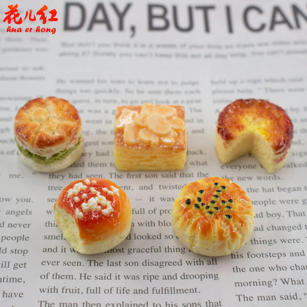 20Pcs Miniature Sweet Bread Flatback Resin Cabochon Scrapbooking For Phone Decoration Jewelry Crafts DIY Dollhouse Accessories Quake