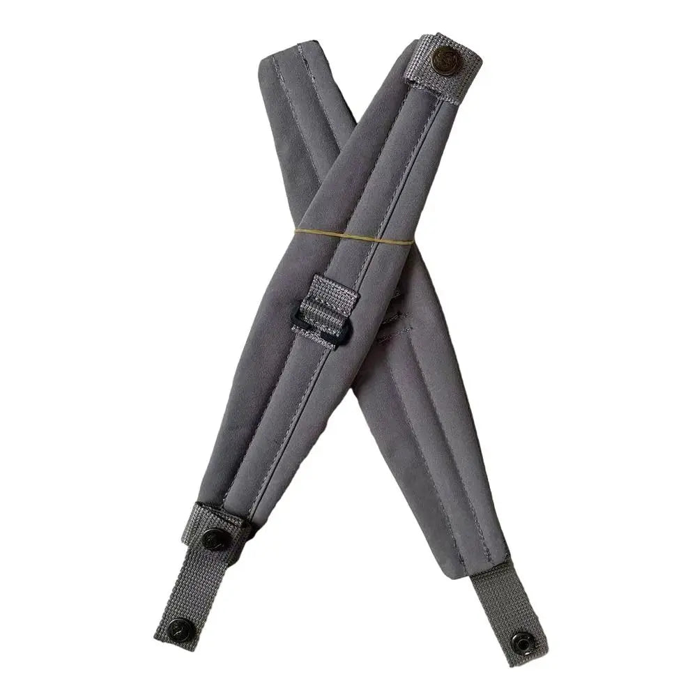 Universal Nylon Backpack Shoulder Strap Waterproof Widened Decompression Strap Detachable Bag Strap for Kankens Bag Accessories Quake grey
