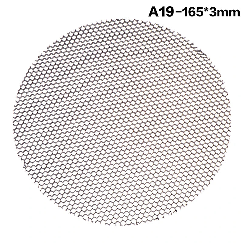 1Pcs Round Honeycomb Mesh Light Cover Black Aluminum Anti Glare Downlight Spotlight Shade Quake A19