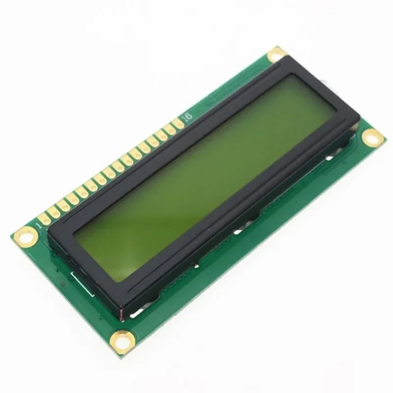Blue Green Screen 16x2 Character LCD Display Module HD44780 Controller Blue Black Light LCD1602 1602 Module Quake