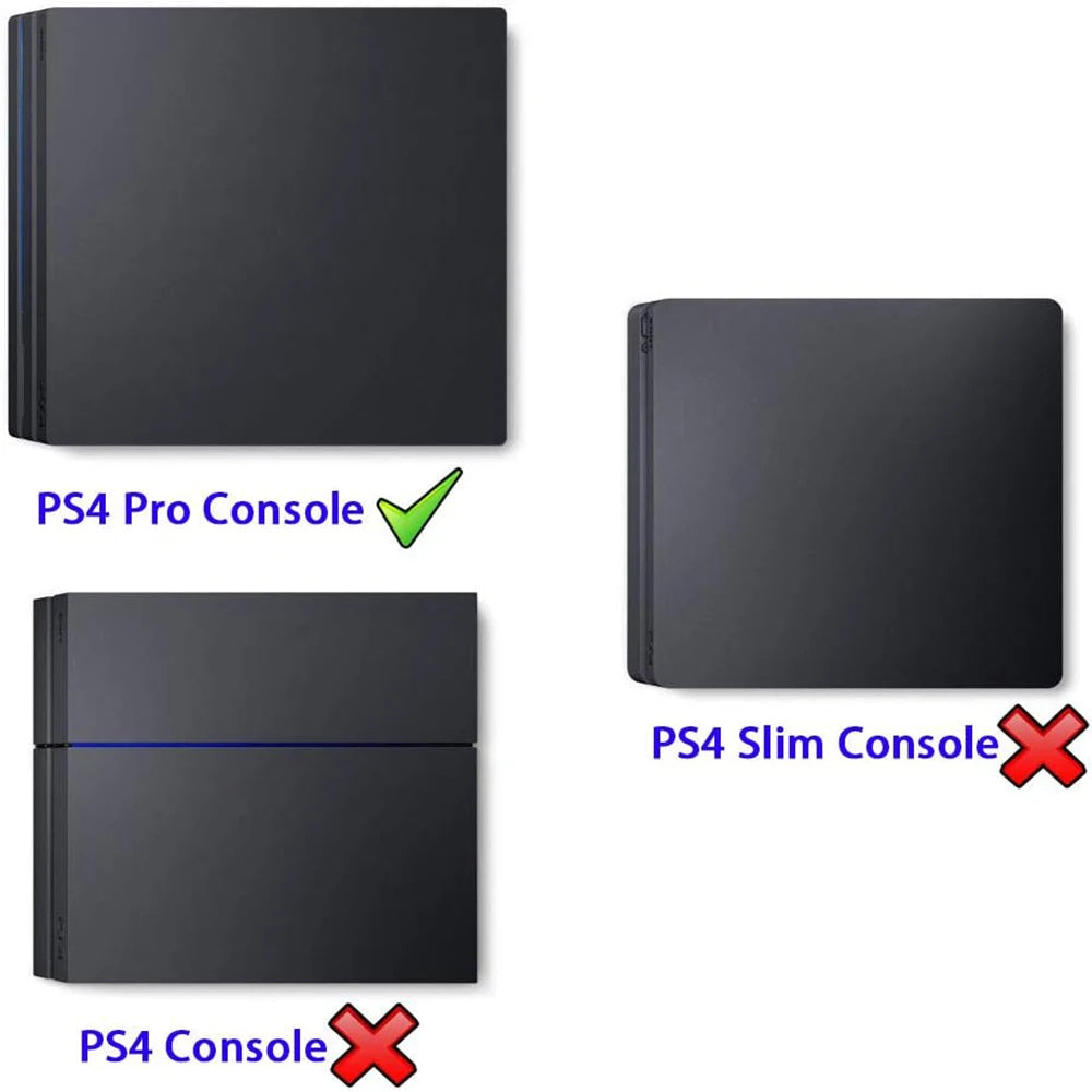 For PS4 Pro Console, Anti Scratch Waterproof Cover Protector Sleeve for PS4 Pro Console Quake