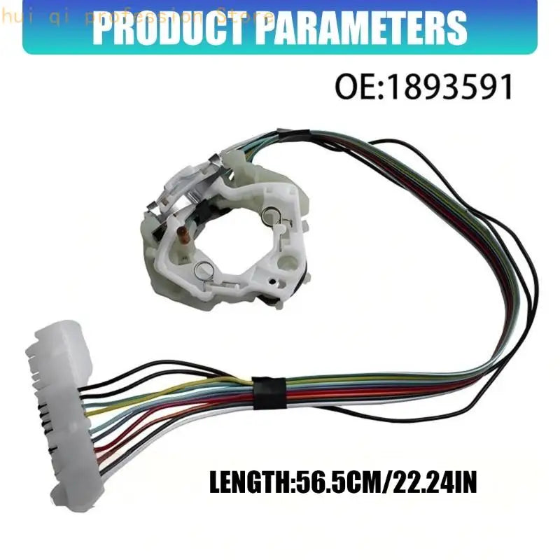 Automotive Multifunction Lighting Control Switches Assembly with Wire Harness for C1500 C2500 Left-Right Signals, Passing H8WE Quake