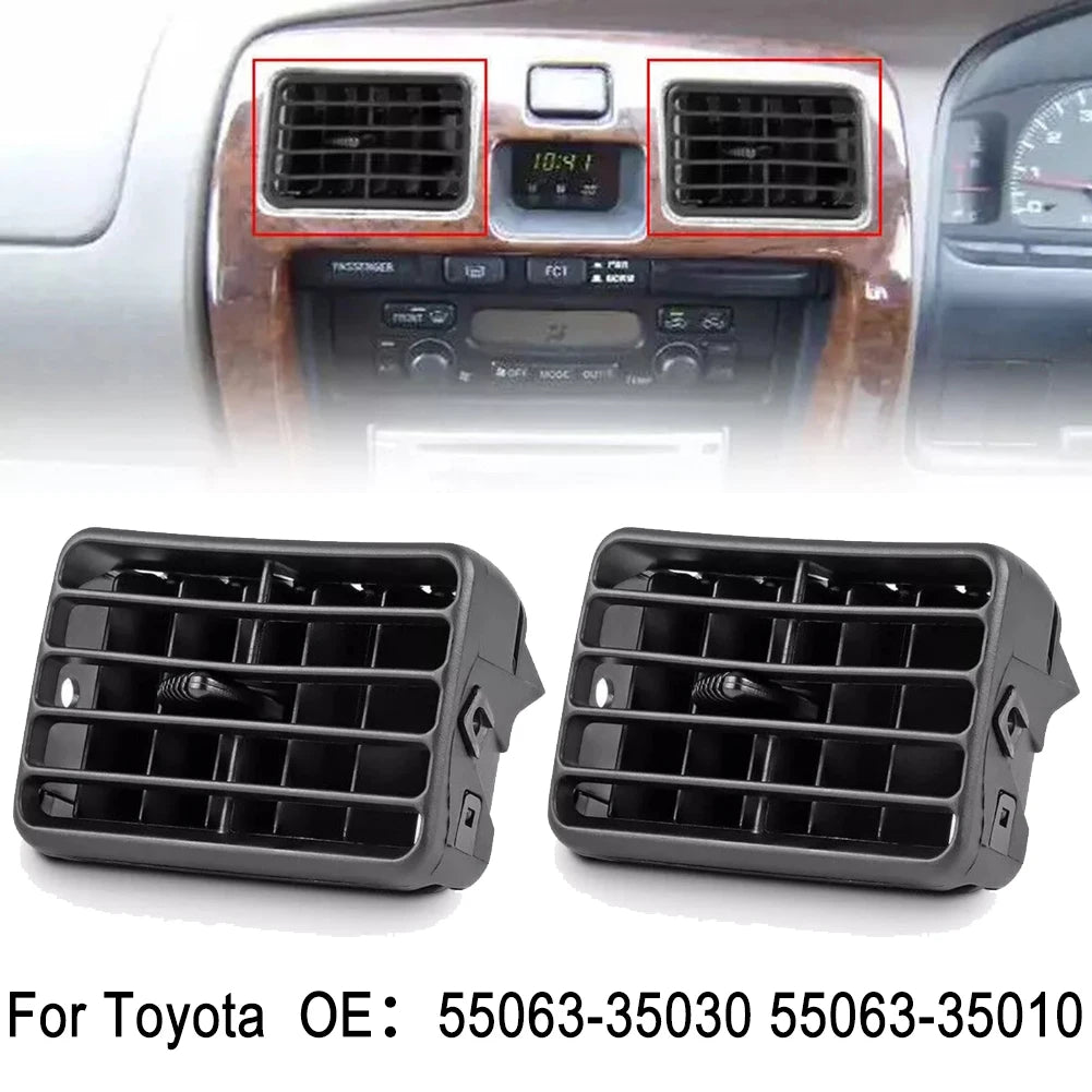 Aftermarket Air Vent Front Center Dash Grill Dash Air Vent Repair Made Of ABS Material No Deformation Over Aftermarket Quake A