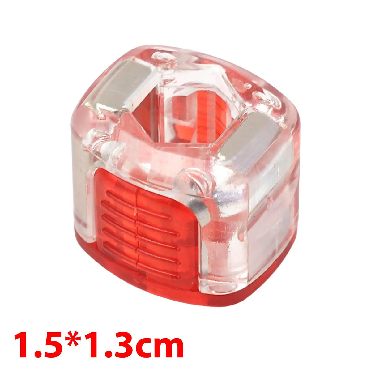 5/1PCS Screwdriver Bit Magnetic Adapter Kit Universal 1/4" Hex Magnetic Ring Screw Holder Magnetic Coil Woodworker Repair Tools Quake Red 1PCS