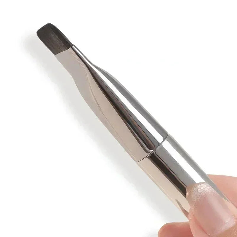 Ultra Thin Foundation Brush Lightweight and Thin Face Contour Brush Flat Contour Brush Blending Foundation Cream Makeup Brushes Quake