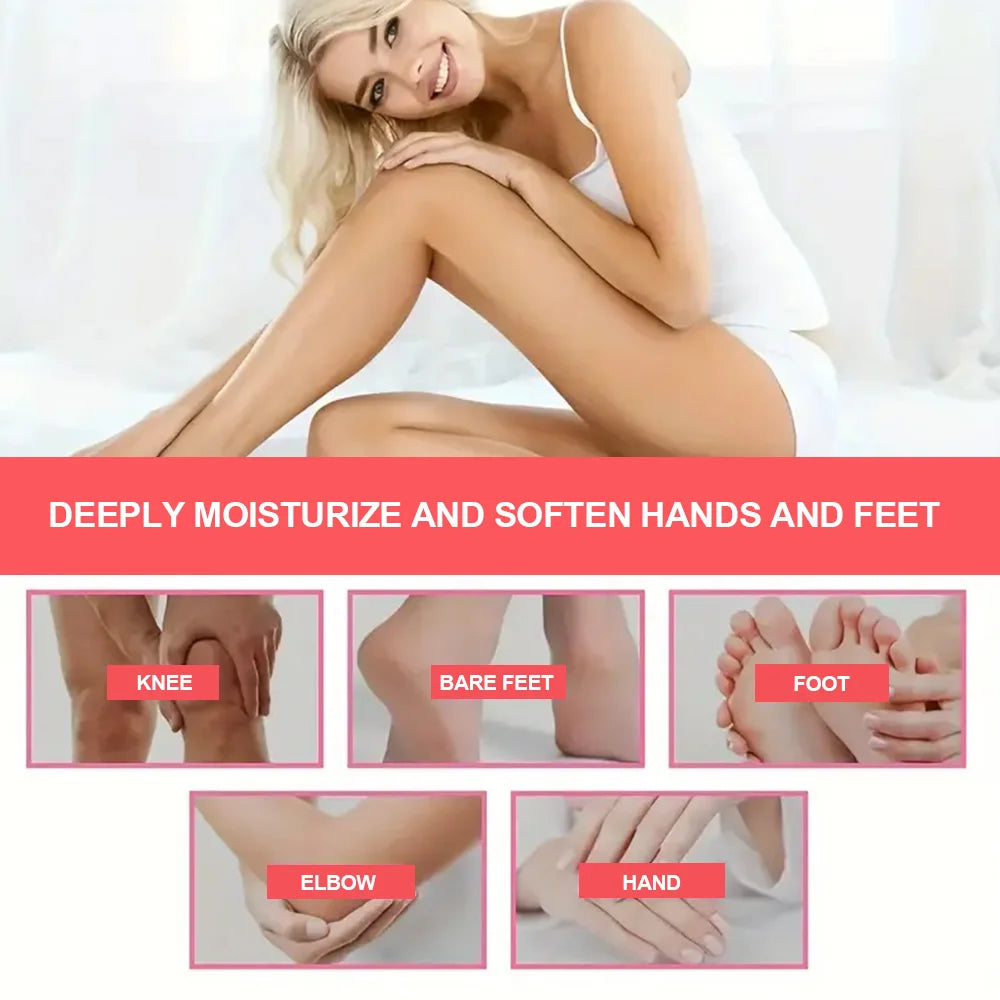 Foot Care Cream Repair Anti-drying Anti-cracking Moisturizing Exfoliating Heel Mask Removal Callus Whitening ﻿ Quake
