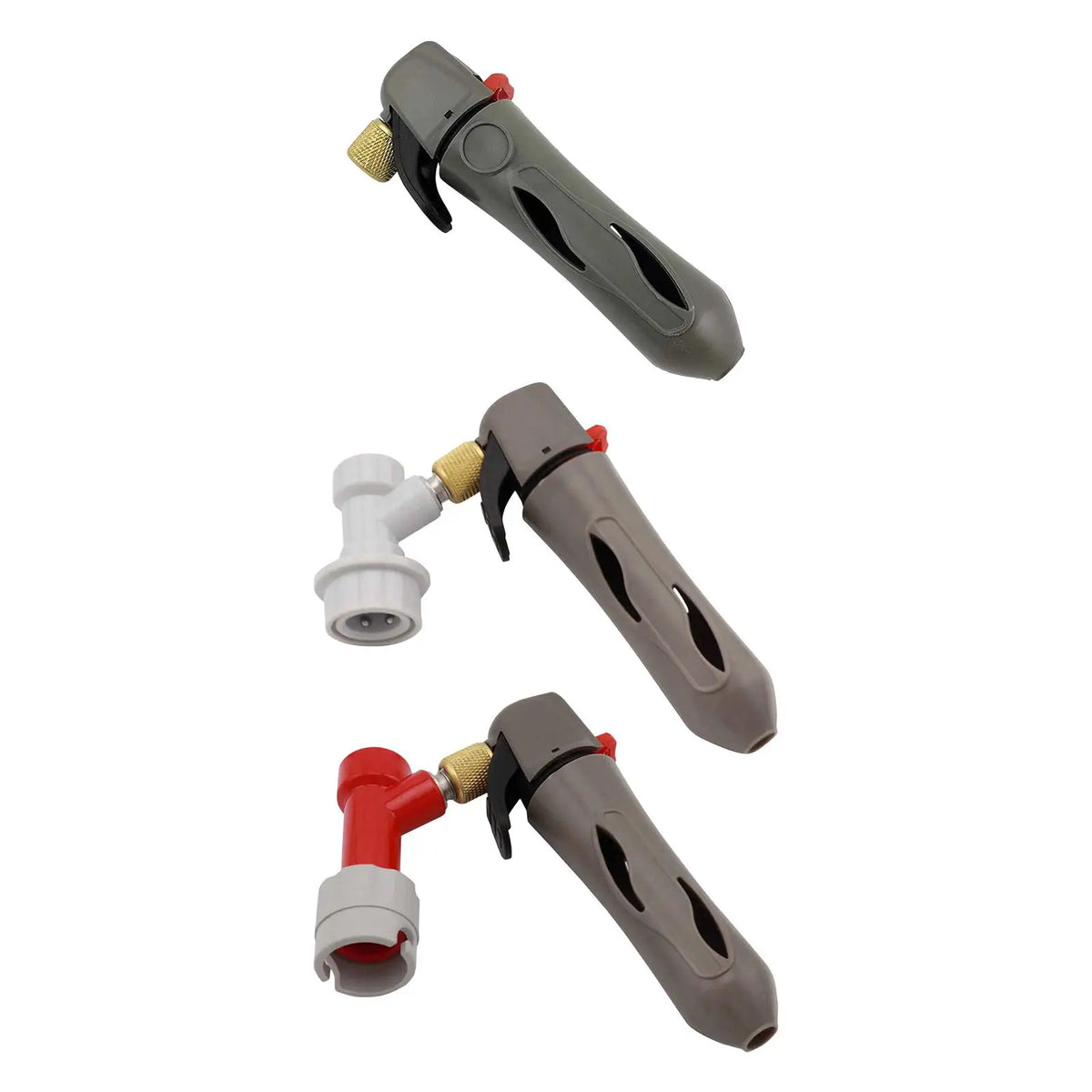 Handheld CO2 Charger Gas Ball Lock Disconnect Beer Wine Soda Keg Charging Device for Portable Use Party Quake