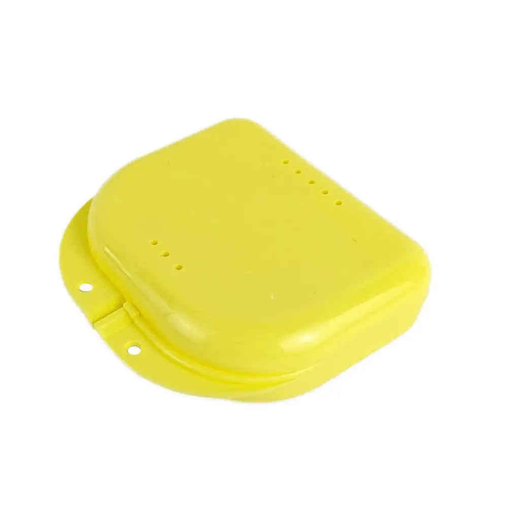 Denture Box Denture Tray Box Orthodontic Braces Protective Cover Ventilation Hole Denture Box Quake B