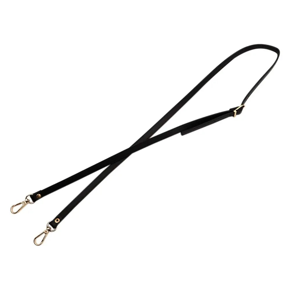 120cm Women Crossbody Replacement Handbag Belts Leather Strap Shoulder Bags Accessories Purse Handle Quake black