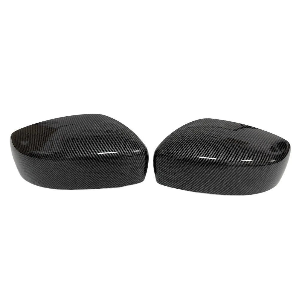 For Infiniti G25 G37 Q40 Q60 2009-2015 2x Car Replacement Rearview Side Mirror Cover Wing Cap Exterior Door Rear View Case Trim Quake Carbon