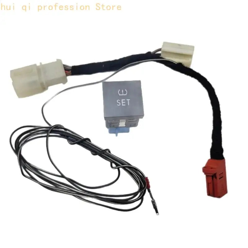 Tire Pressure SET Harness Button Assembly for Golf Mk6 Sagitar Panel Repair Work H8WE Quake