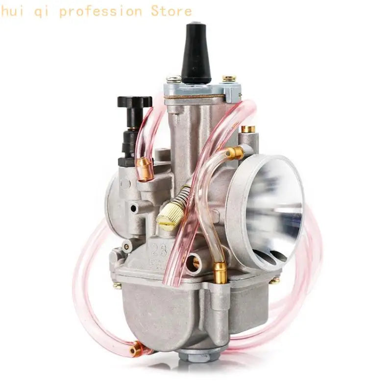 Upgraded Motorcycle Carburetor 21-34mm Motorcycle Modification for Motorbike H8WE Quake 28mm CN