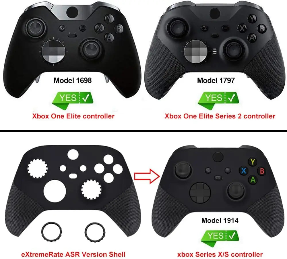 Replacement Accent Rings for Xbox Elite Series 2 Core Quake