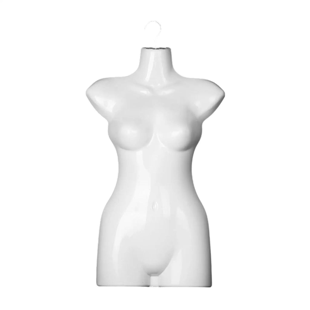 Hanging Mannequin Torso Female Clothing Accessories Retail Stores Clothes Shirt Display Rack Half Body Torso Dress Form Manikin Quake