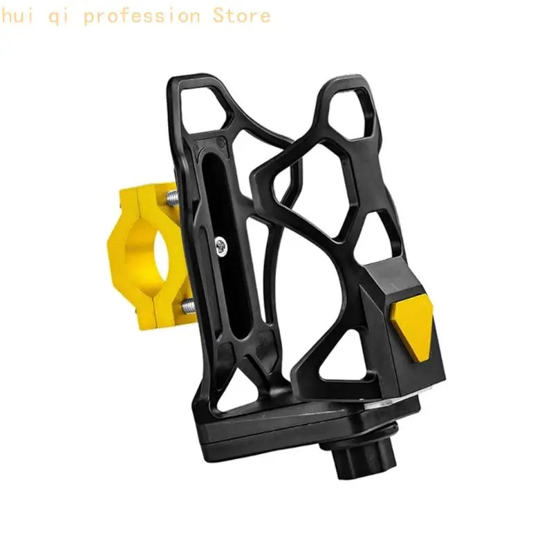 Universal Motorcycle Drink Holder Aluminum Adjustable Cup Mount Quick Installation No Tools Needed for Bike Handlebar H8WE Quake Gold China Mainland