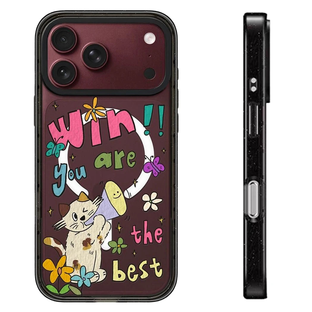 6091744 Impact Black Border Magnetic Case: Compatible with IPhone 18 17 16 15 14 13 Pro Max 18Pro Quake