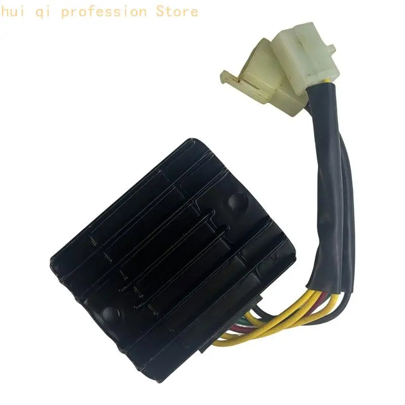 Motorcycle Electrical Repair Regulator, 12V Current Control Assembly with Molded Terminal Ends, For GY6 50cc to 250cc Garage Quake CN