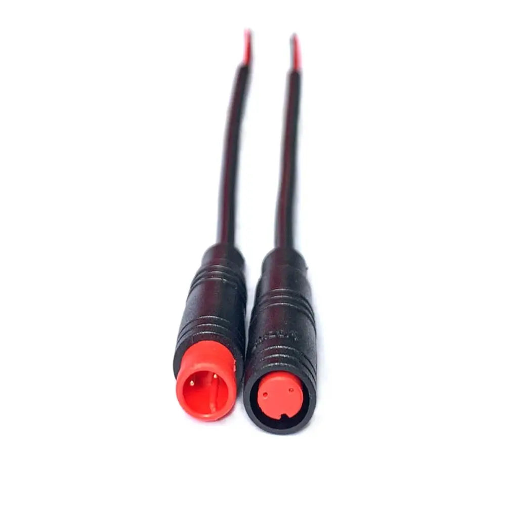 M8 Optional Cable Ebike Accessories Base Connector Waterproof Connector Display Pin 2/3/4/5/6Pin Cable Quake