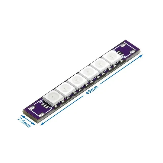 WS2812- 5050- 2020- RGB LED lights development board Built in full color drive lights for Arduino Quake Programmable light