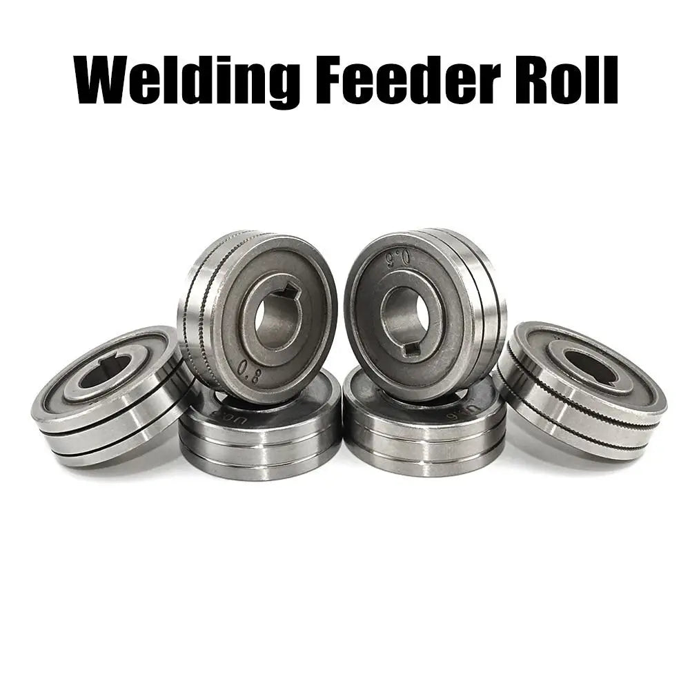for Steel Aluminum Flux Cord Wire Welding Accessory Drive Wheel Knurl K V U Groove Welding Wire Feeding Roller MIG Wire Guide Quake