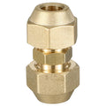Straight Pipe Extension Joint 1/2" 1/4" 3/8" 3/4" 5/8" With Flare Nuts Copper Connectors Pipe Fitting Adapeter Quake 3-4-
