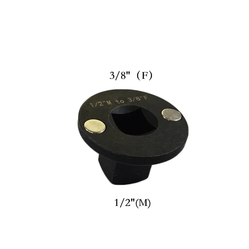 Stackable Low Profile For Impact Socket Adapter 1 4 to 3 8 3 8 to 1 2 1 2 to 3 4 3 4 to 1 inch Space Saving Design Quake 9.5 to 12.7mm