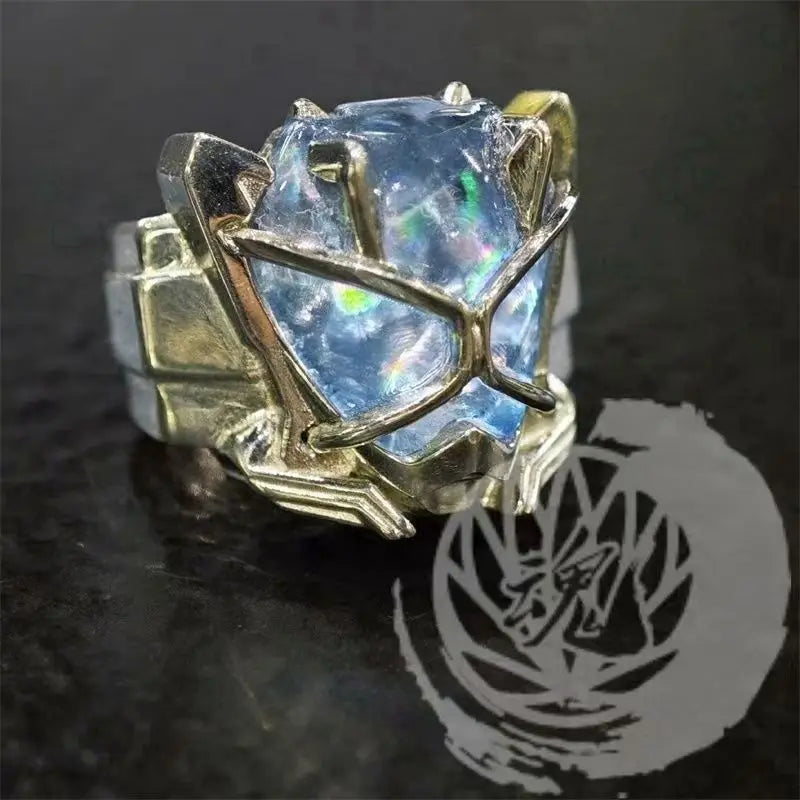 Hot Kamen Rider Wizard Ring Magic Ring Prop Adjustable Openable Design Anime Cosplay Wearable Index Finger Ring for Men Women Quake