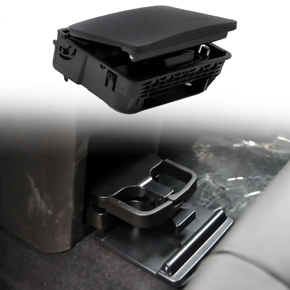 New Auto Armrest Rear Cup Holder Durable ABS Cup Mount 1K0862532F for VW Golf-MK5 MK6 2006-2011 Quake