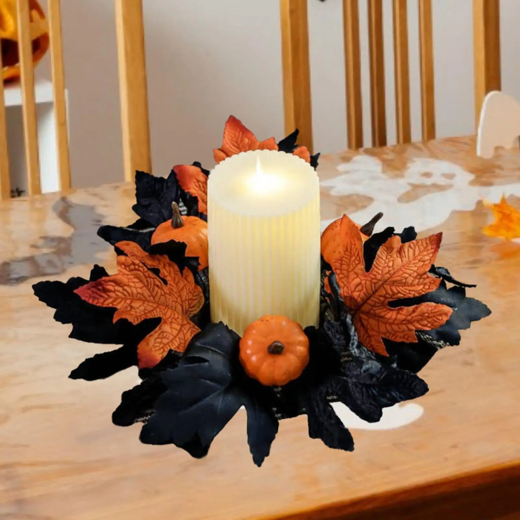 Halloween Wreath for Front Door Haunted House Decorative Home Ornament Prom Decoration Holiday Club Party Porch Halloween Wreath Quake