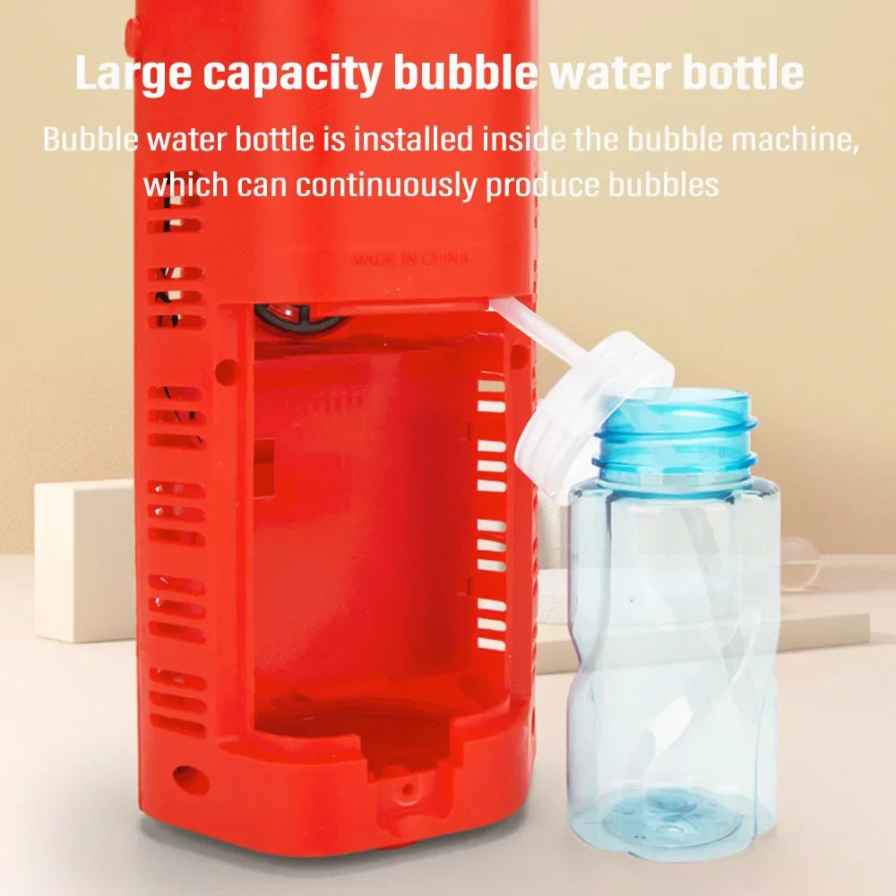 New Automatic Firework Bubble Machine Blowing Colorful Bubbles with Dynamic Music Light Bubble Toy for Kids Party Christmas Gift Quake