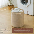 Collapsible Laundry Hamper Household Bathroom Clothes Storage Basket Dorm Foldable Toy Dirty Clothes Washing Bin Quake C