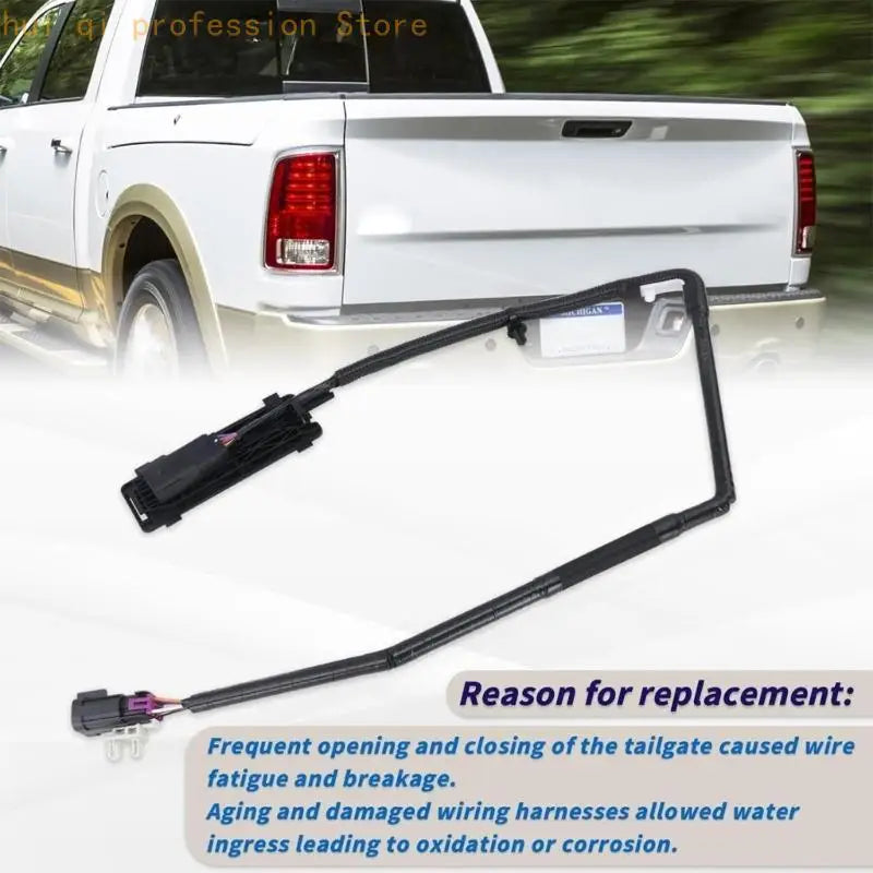 Tailgate Camera Wiring Service Harness for 3500 Vehicle Maintenance and Repair H8WE Quake