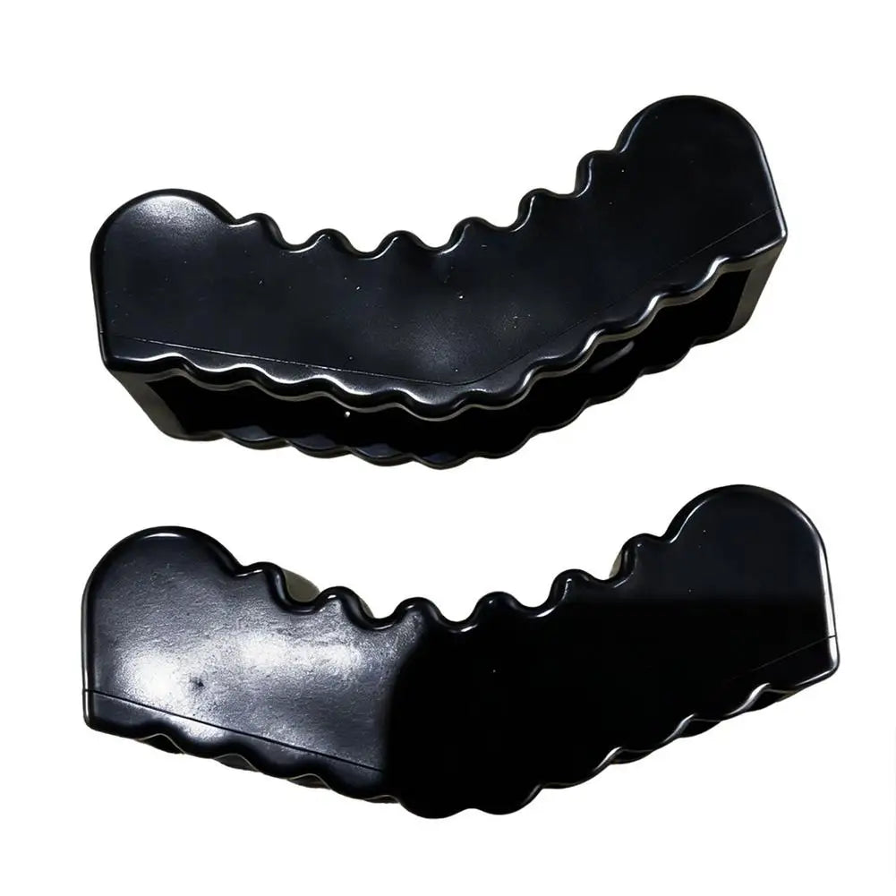 2Pcs Car Slotted Lift Jack Stand Rubber Pad Adapter 6Ton Heavy Duty Frame Rail Pinch Weld Protector Repair Tool Quake 2pcs