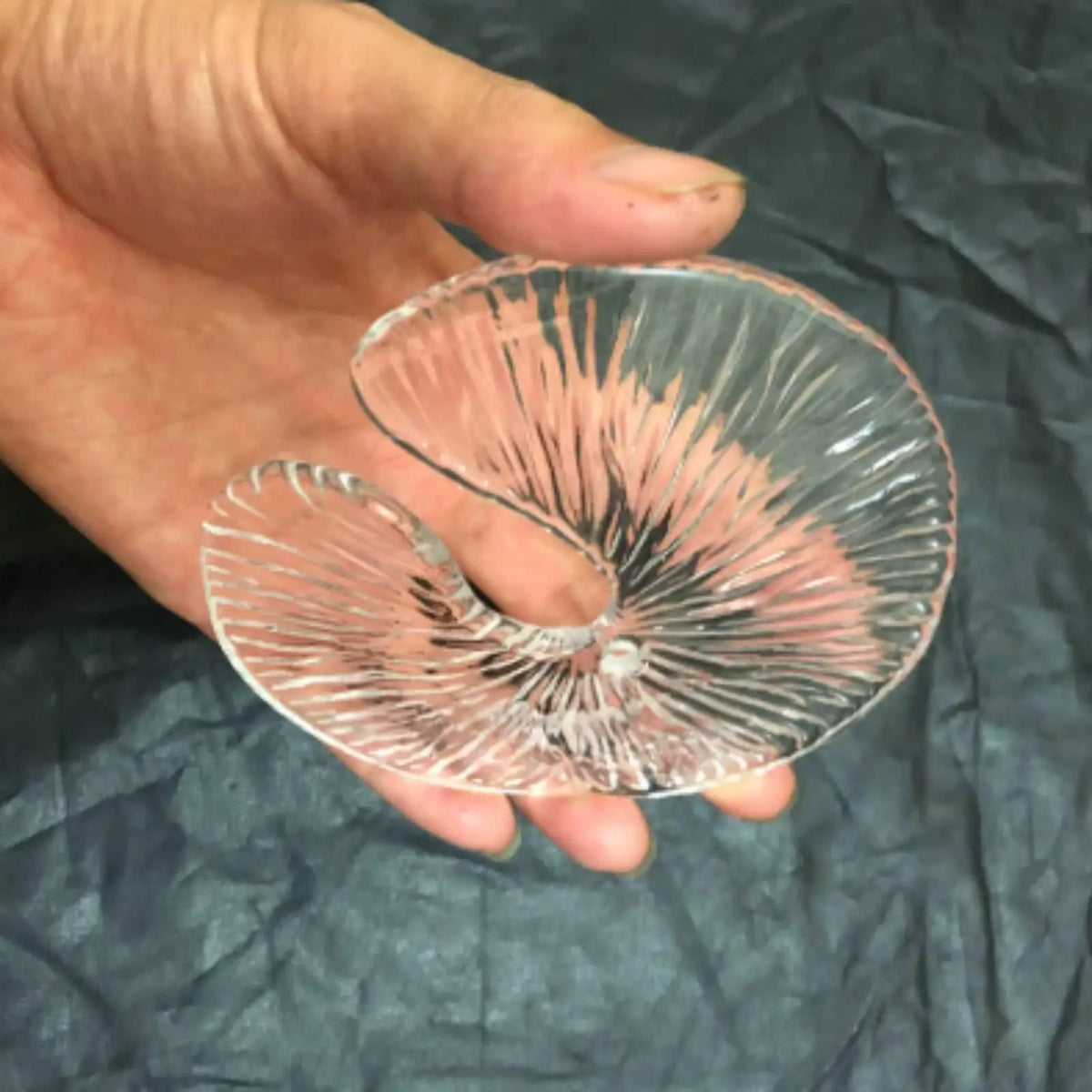 Vintage Style Crystal Lamp Glass Replacement Lotus Leaf Design for Nordic Table Lamp Lampshade Floor Lamp Home Accent Lighting Quake
