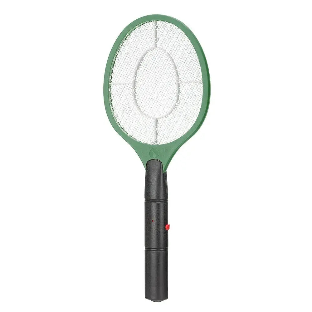 Bedroom Plastic Electric Fly Insect Racket 5 Colors Portable Mosquitos Killer Mosquito Wasp Zapper Killer Outdoor Quake green