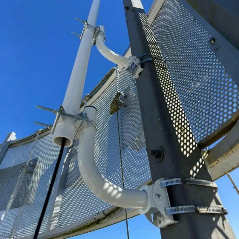 Wireless Bridge Mount Set with 2 Adjustable Iron Supports, Wall and Post Installation Hardware, and Fine Vertical and K1KF Quake