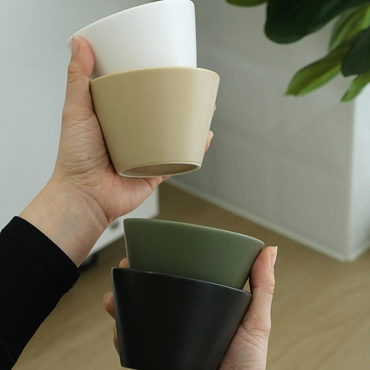 Coffee Mug Juice Cup Handmade Birthday Gifts 230ml Water Cup Pottery Tea Cup Espresso Cup for Party Home Water Beverage Matcha Quake