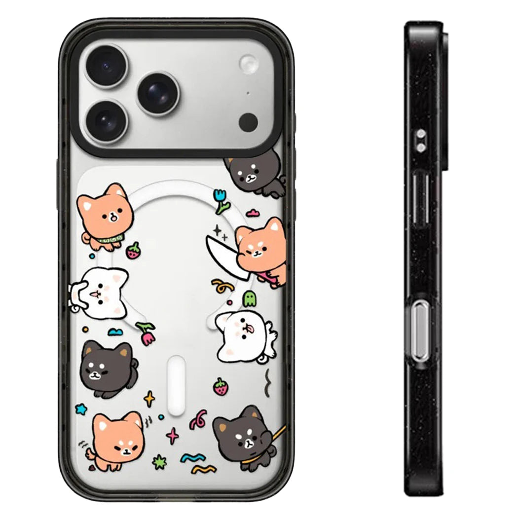 6090846 Impact Black Border Magnetic Case: Compatible with IPhone 18 17 16 15 14 13 Pro Max 18Pro Quake