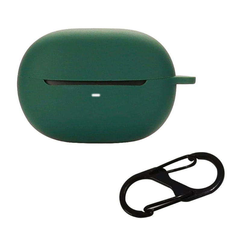 Protect Carrying-Shell for QCY ArcBuds HT07 Earphone Dustproof Protector Washable Charging-Box Sleeve Anti-scratch Cover K1KF Quake dark green