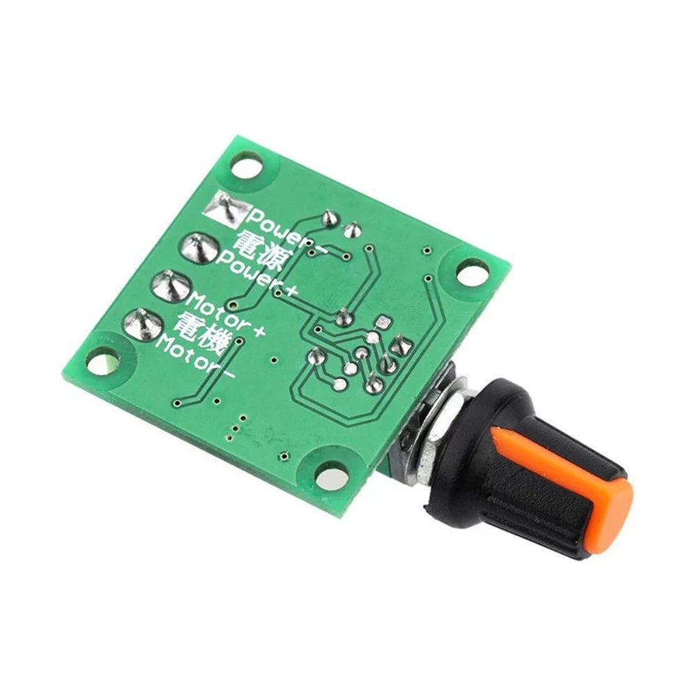 DC 1.8V 3V 5V 6V 12V 2A PWM Motor Speed Controller Low Voltage Motor Speed Control Switch PWM Adjustable Drive Module Quake