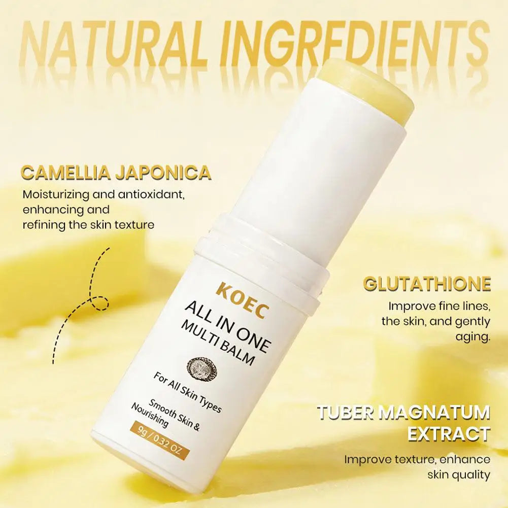White Truffle Collagen Multi-Effect Balm Stick Eye Essence Moisturizing Hydrating Brightening Dark Circles Glow Quake