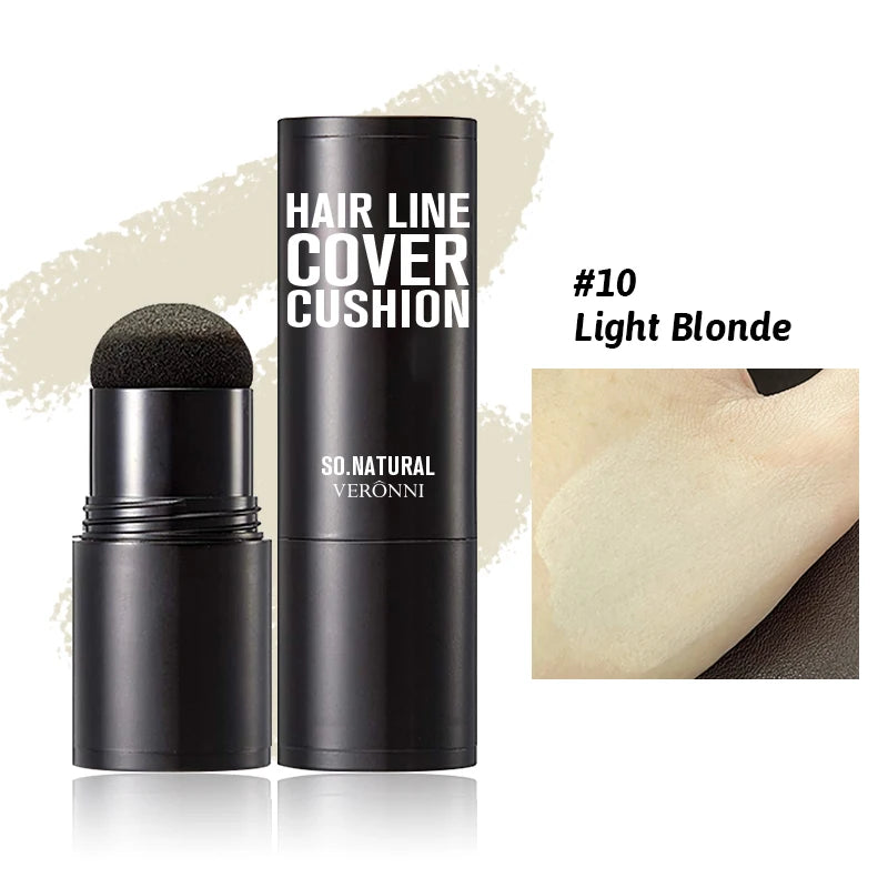 Instant Hairline Powder, Fast Covering Hair Root Concealer, Eyebrow and Beard Lines, and Long-lasting Wind and Sweat Resistant Quake 10