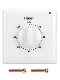 Home Timer Switch with Bottom Box Kitchen Digital Timer Switches Sockets Cover Timer 86mm Light Switch Quake 60 minutes