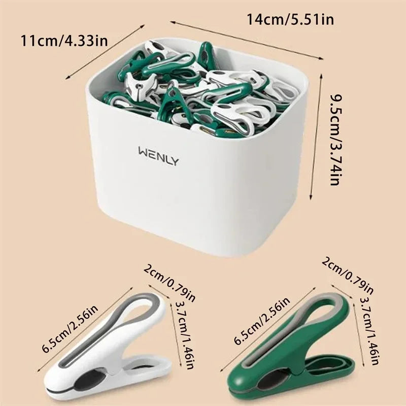 6pcs Clothes Pegs Dry Quilt Single Clothespins Household Cotton Quilt Hanger Fixed Large Windproof Clip Clothe Folder Quake